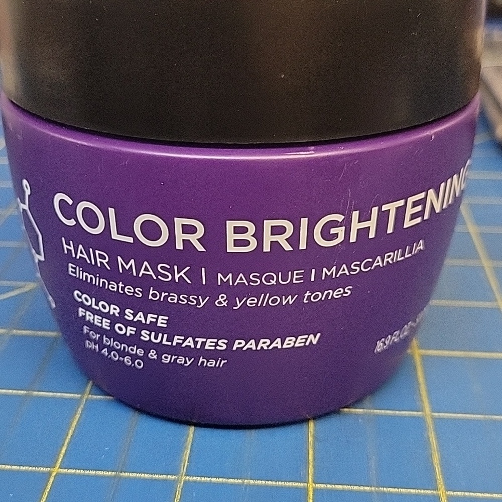 Color Brightening Hair Mask 500ml Jar New